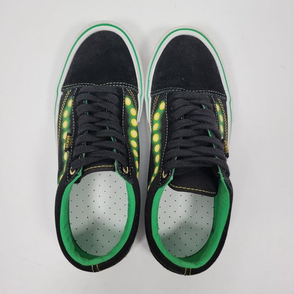 Vans Old Skool Pro Shake Junt Men\'s Suede Black Sneakers US Size 7.5